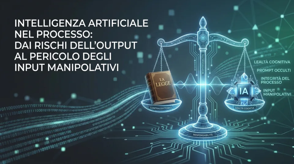 Intelligenza artificiale nel processo